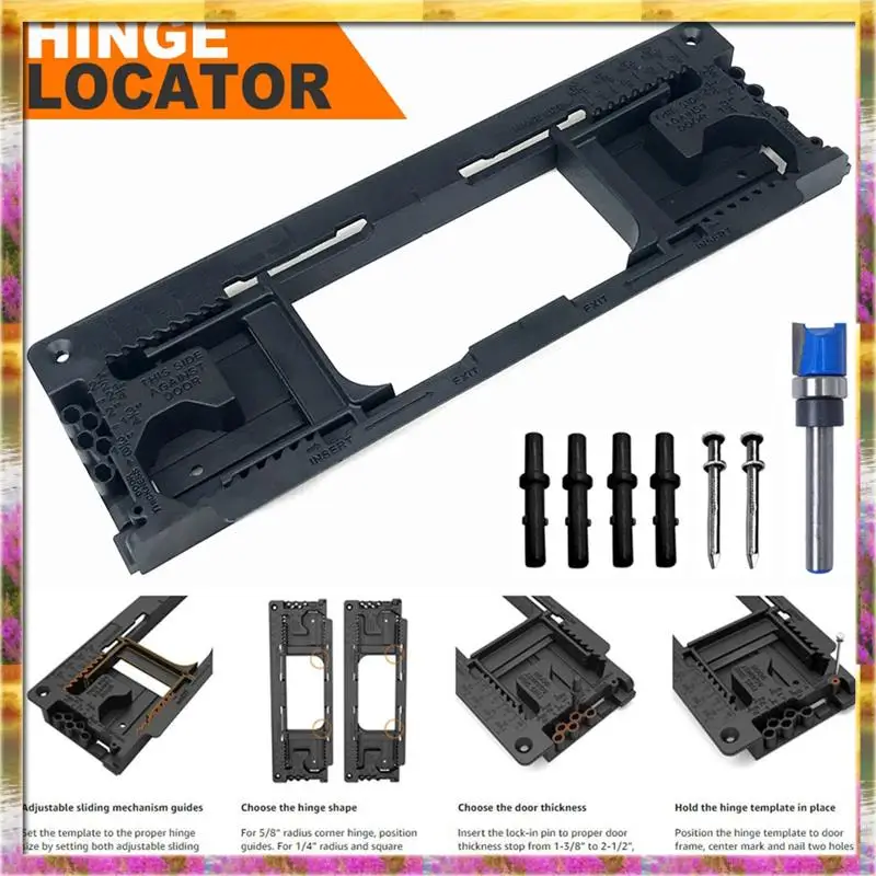 باب سهل الاستخدام لتركيب المفصلي باب النجارة البلاستيكي لقالب المفصلي محدد موقع الشق فتاحة الرقصة #2