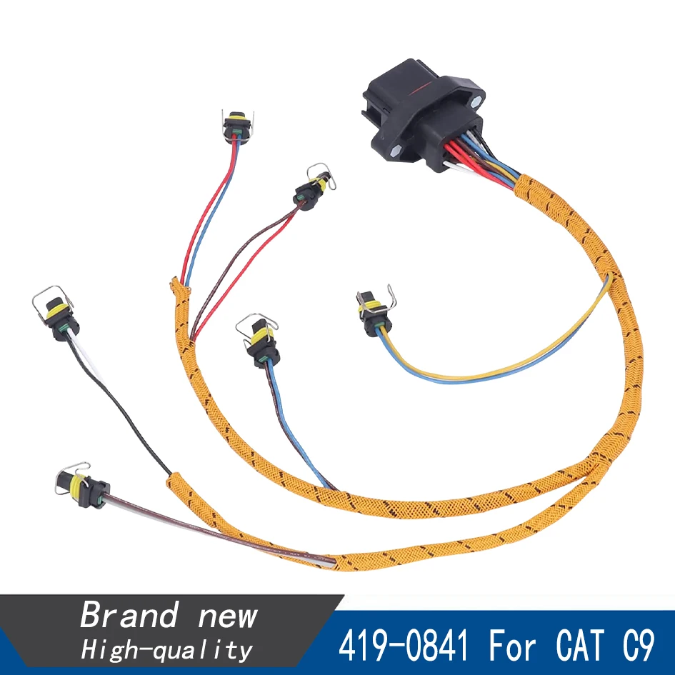 419-0841 2153249 4190841 Fuel Injector Wiring Harness Fits For Caterpillar CAT C9 E330D E336D E320D 320C 323D 325 336D Excavator