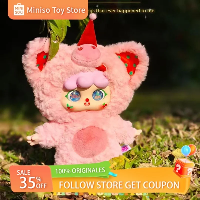 

Baby Three Migo Plush Toy Blind Box Trendy 400% Large Body Soft Stuffed Animal Surprise Gift For Kids And Collectors