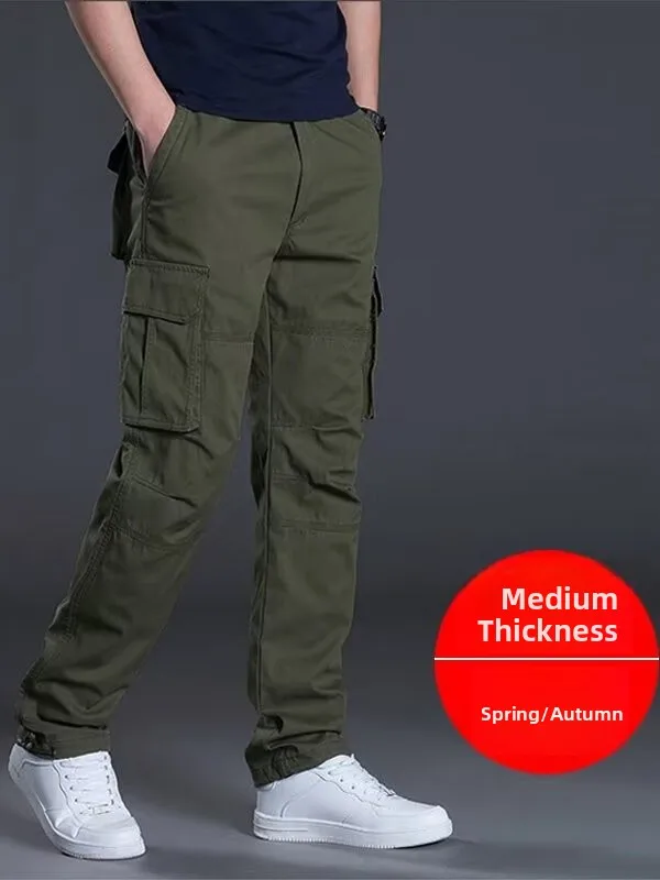 

Мужские повседневные брюки American Sle Outdoor, свободные износостойкие длинные брюки с несколькими порами, горная спецодежда