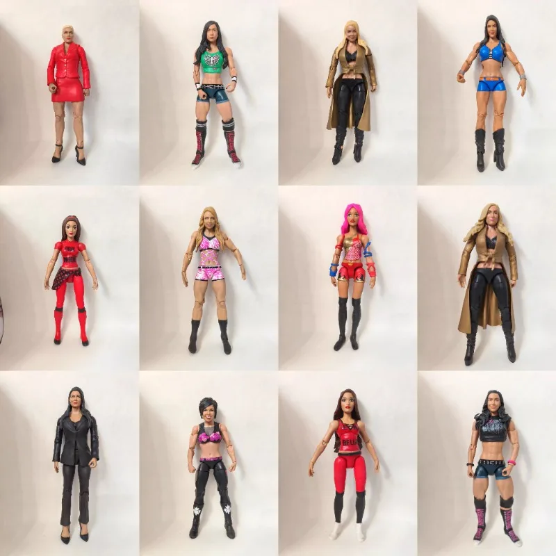 Genuine Bulk Wrestler 6/7 Inch Action Doll Female Anime Model Collectible Toys