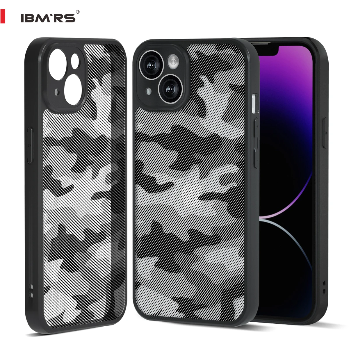 

for iPhone 15 Plus Case Shockproof Bumper, Hybrid PC+TPU Rugged Protective Cover