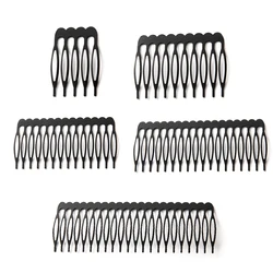 10pcs 5-22 Teeth Metal Hair Comb Blank Base For Wedding Headdress Hairpin Clips Jewelry Making DIY Handmade Accessories Supplies