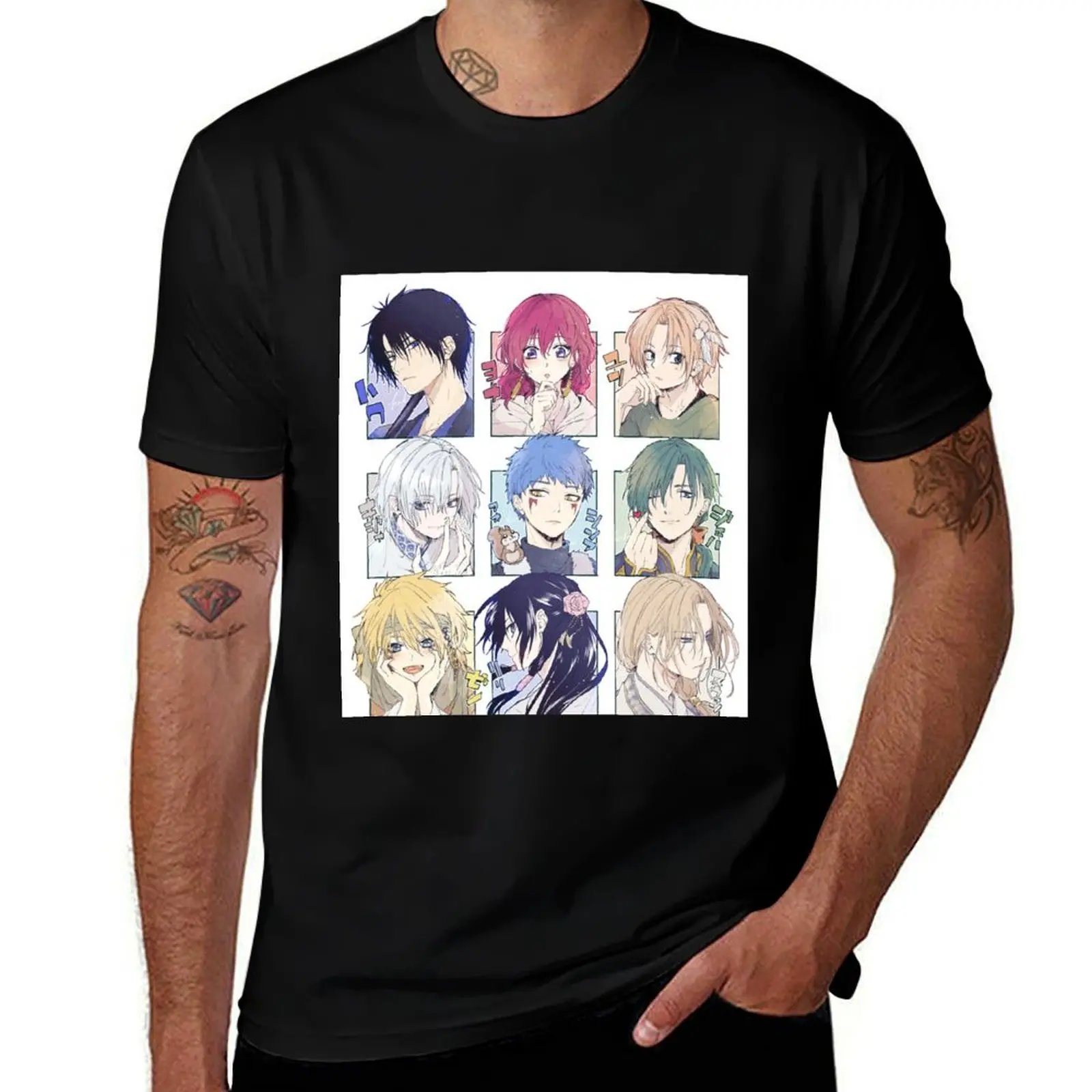 

Yona of the dawn || The Dark Dragon and the Happy Hungry Bunch T-Shirt t shirts for man slim fit t shirt man plain T-shirt
