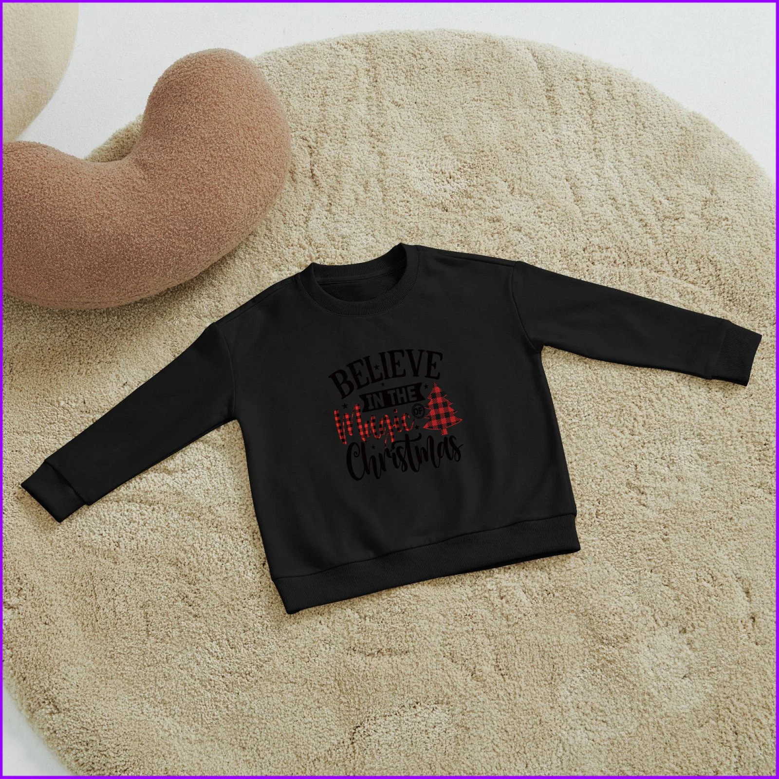 Believe In The Magic Of Christmas Merry Gift Sja3387 Kids Boys Girls Hoodies Sweatshirts Teen Clothes Rainbow Friends High Night