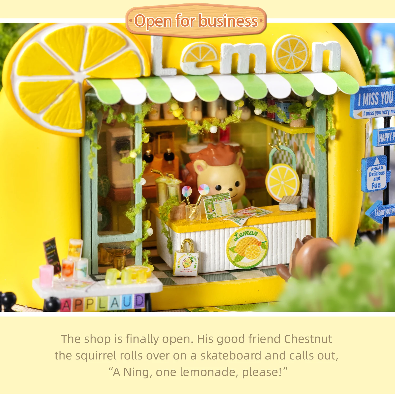 DIY Miniature Dollhouse Kit with LED Light Handmade 3D Puzzle Mini House Toys Home Decor Wooden Crafts For Xmas Birthday Gifts