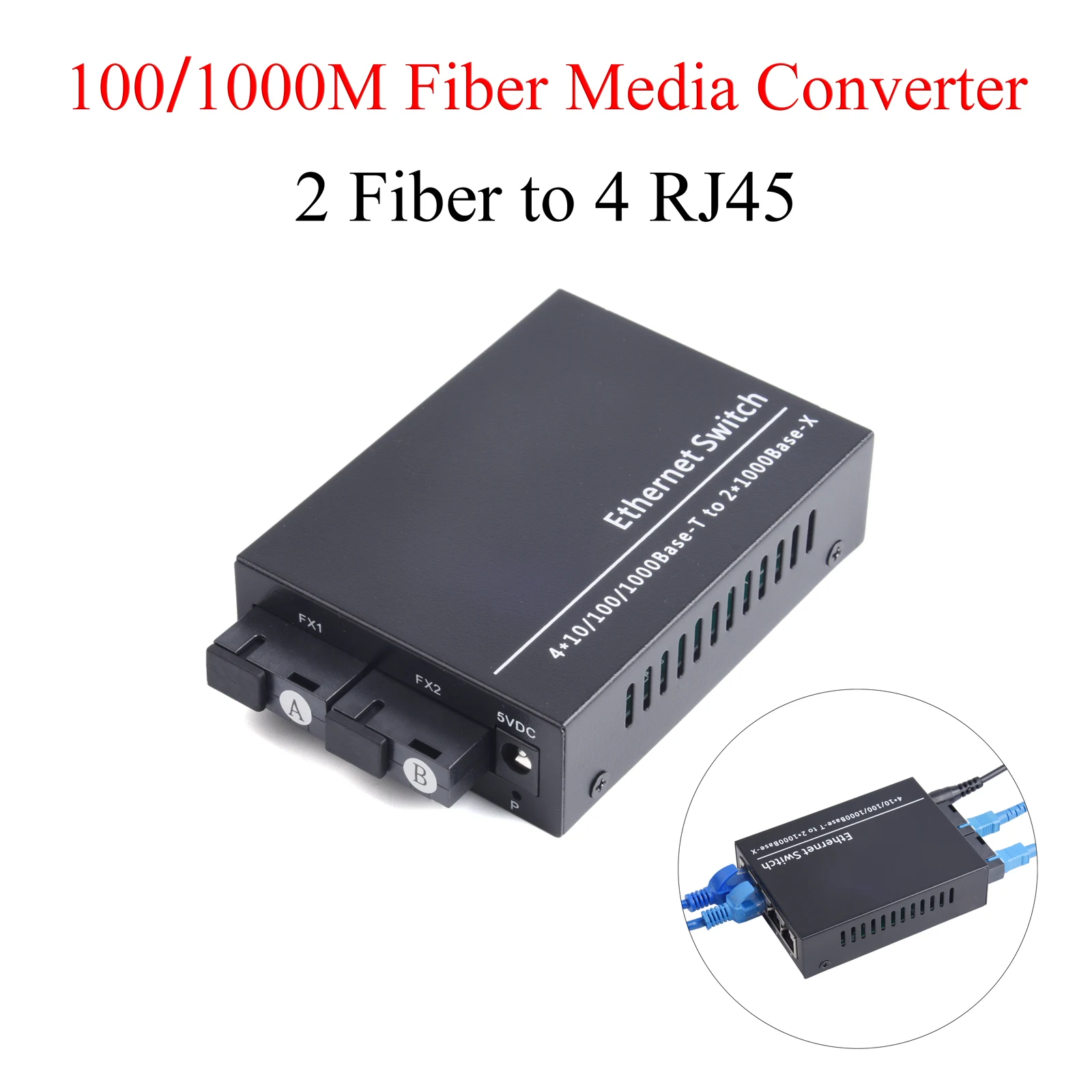 1Pcs Gigabit Fiber … - image
