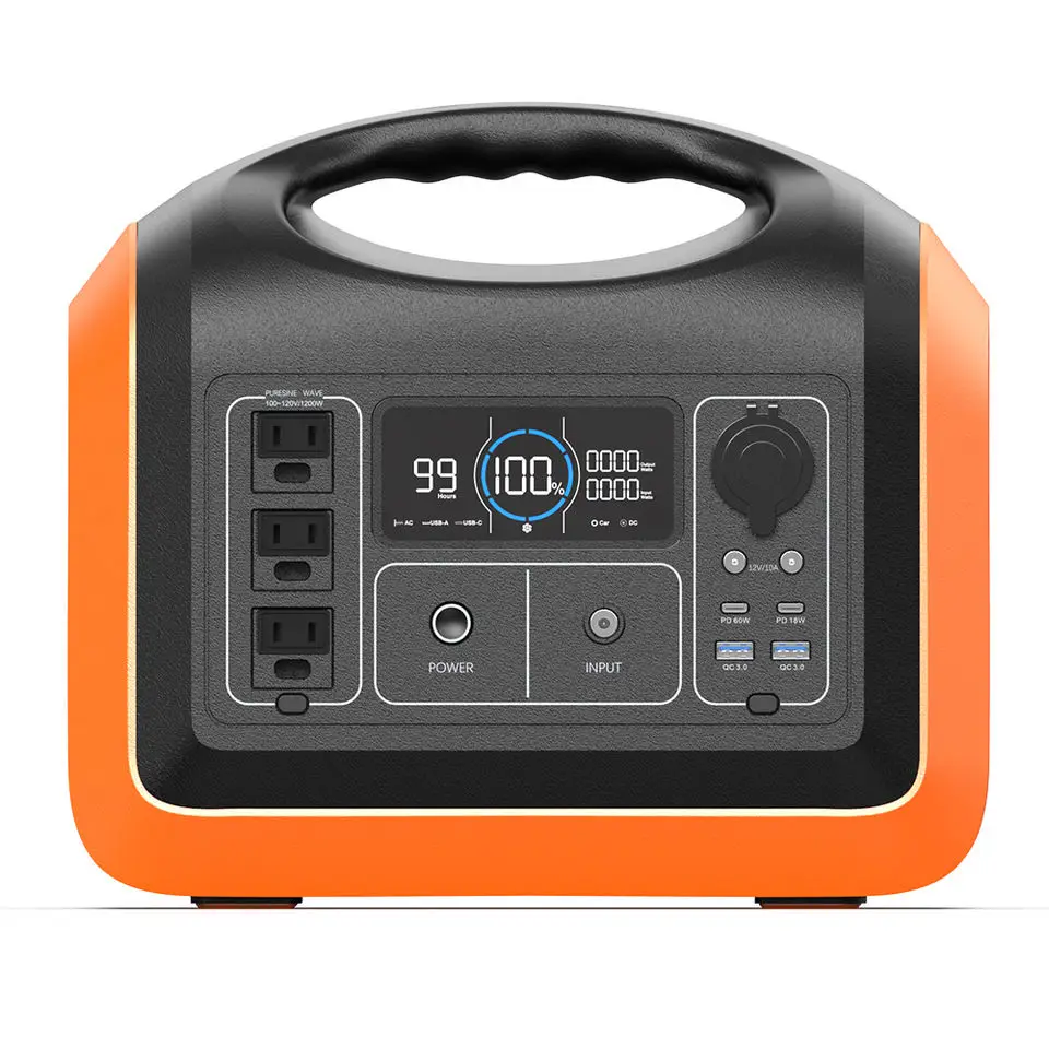 Wholesale Low Price 1800w Solar Generator Power Station Portable Mini Solar Power Station With Solar Panel