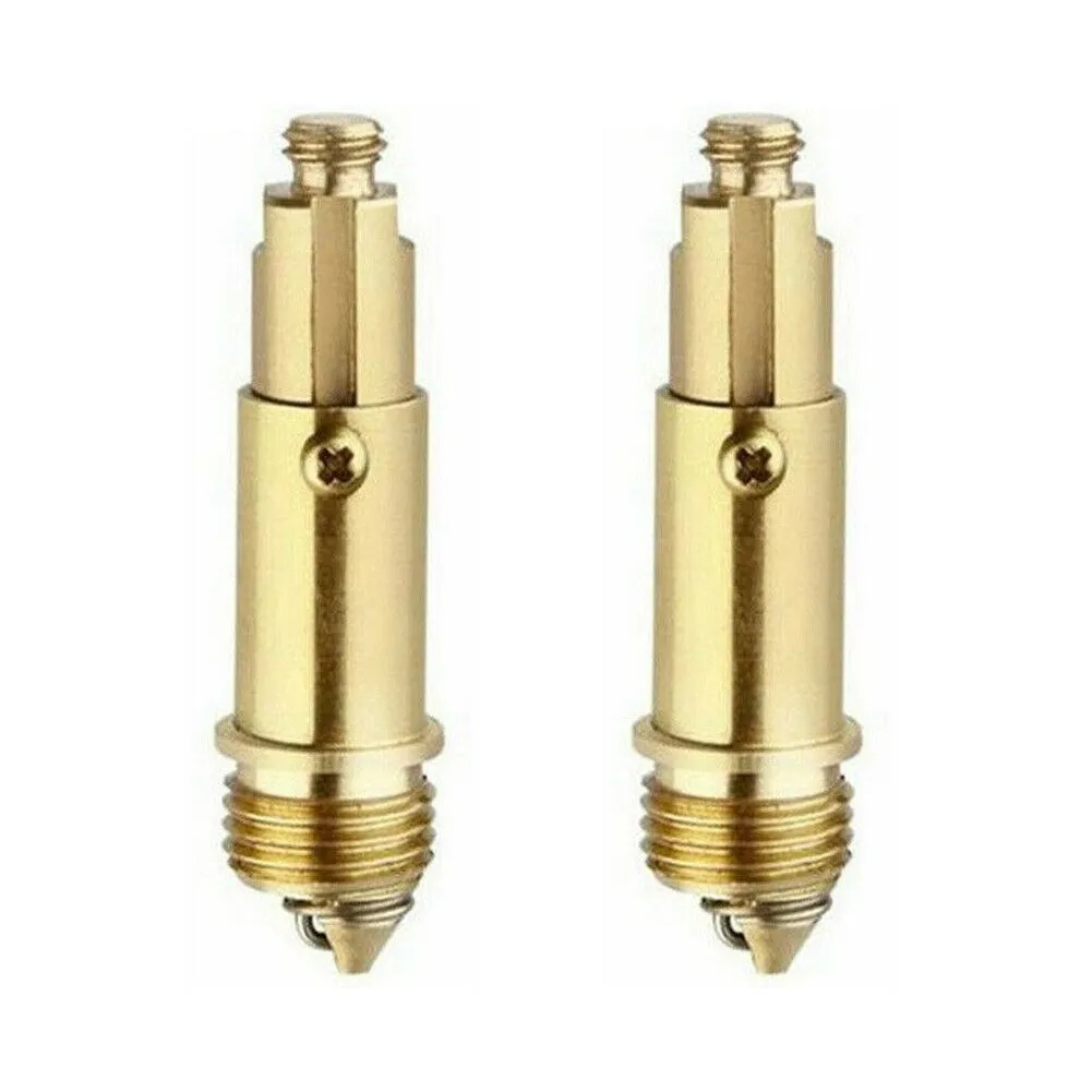 Clack Plug Screw Brass Push Bolt M8/M16 1pcs Basin Click Clack Waste Internal Spring Spring Core Thick Plating