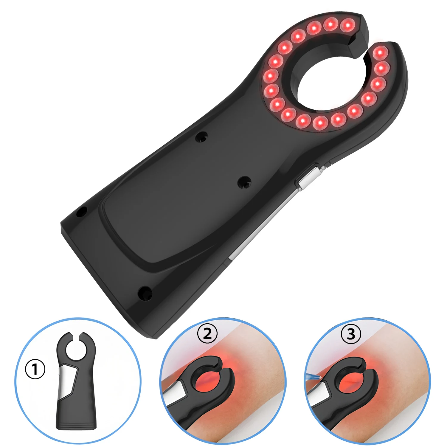 

Portable Medical Infrared Vein Finder-Nurse Handheld Vein Viewer for Injection,Blood Draw & IV Access with Enhanced Vein Imaging