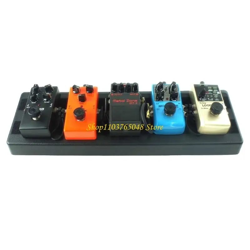 R53E Durability Effects Pedal Board Antislip Base Easyly Install Guitar Pedal Board
