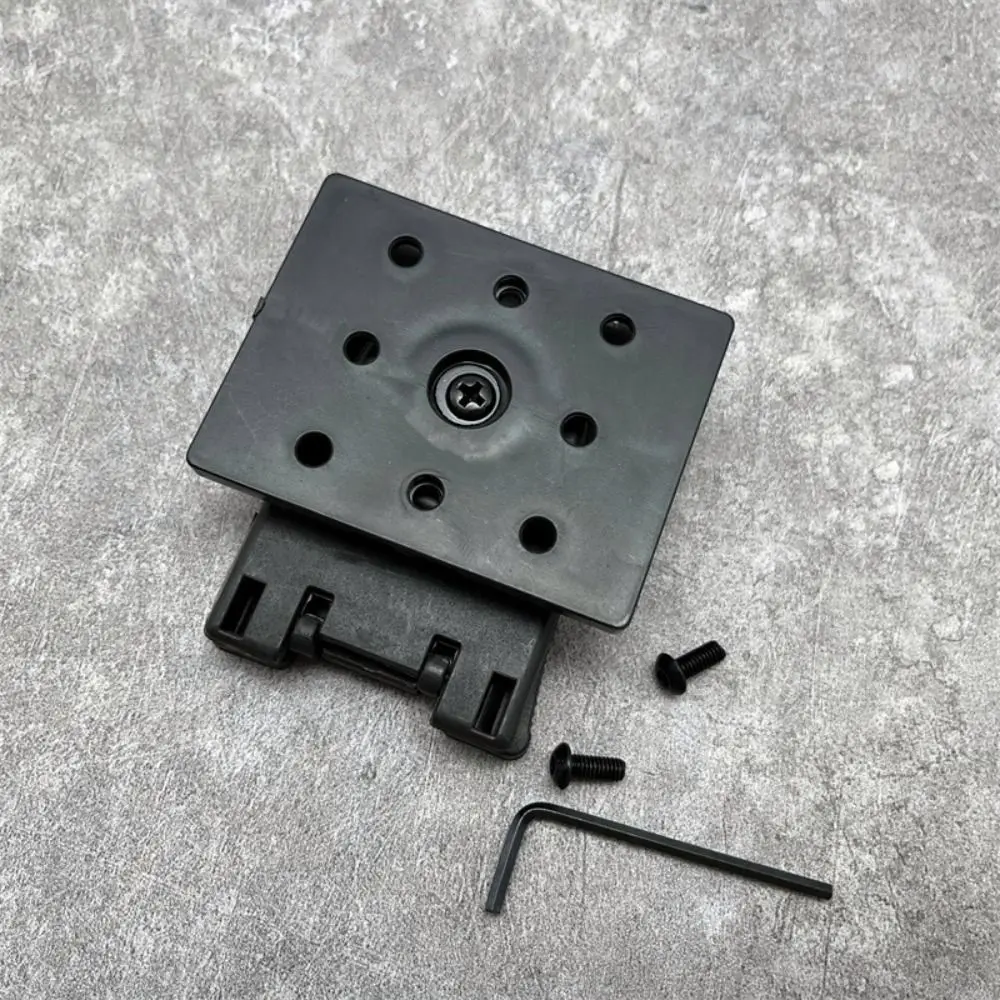 

8-gear Large Belt Clip Mouting Screw 360 Degree Rotation Plastic Quick Clip Buckle Replacement DIY Sheath Quick Clips Belt