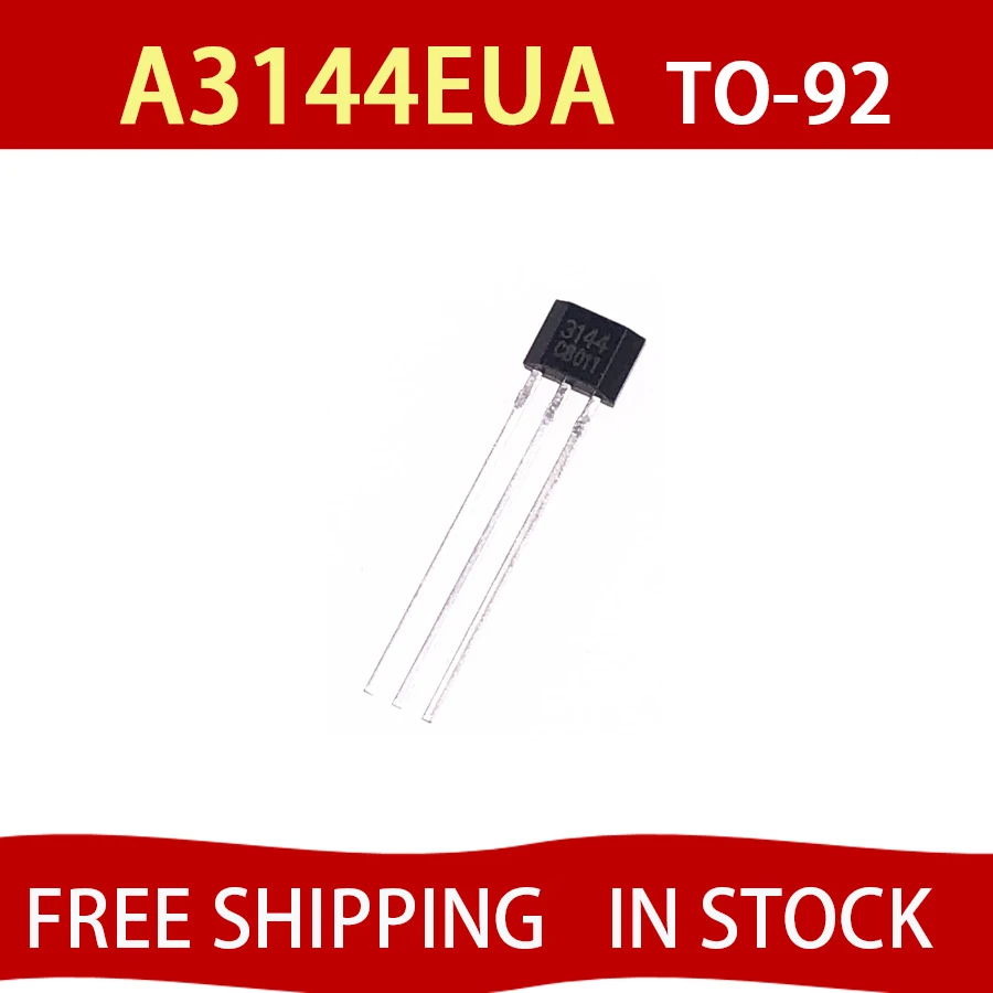 20pcs A3144 OH3144 Y3144 Hall Effect Sensor Brushless Electric Motor TO-92UA A3144EUA FREE SHIPPING