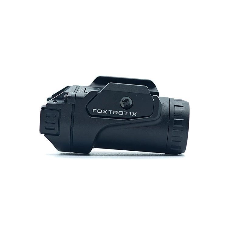 1X Flashlight Tactical compactTDurable Rail-Mounted with Ambidextrous Push-ButtonSide For 21mm Picatinny Rail