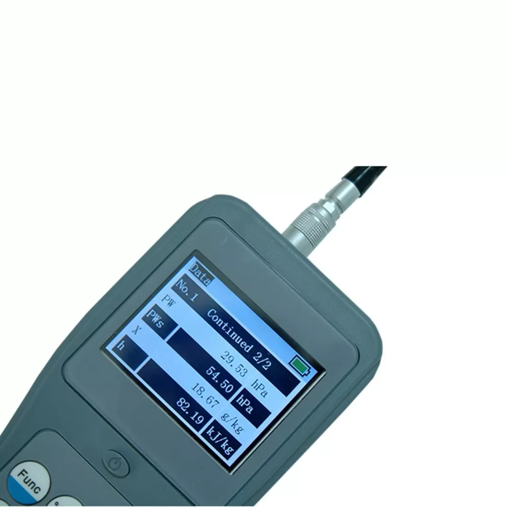 Split Type Dew Point Meter Wet Bulb Ambient Temperature Meter Humidity Tester