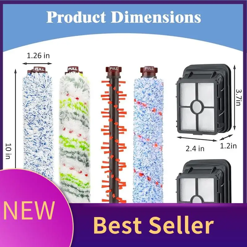 Запасные части и фильтр для щетки A01M-Crosswave для Bissell Crosswave 2328 1785 2306 3888A, вакуумные щетки и фильтр