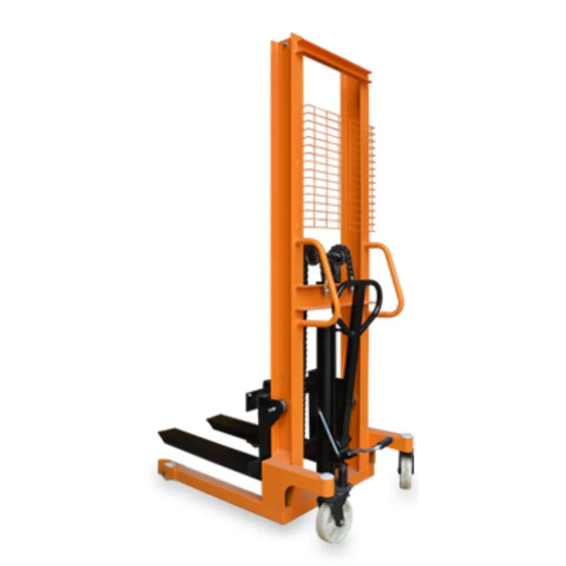 Manual hydraulic lifting forklift 1 ton 2 ton lifting handling forklift