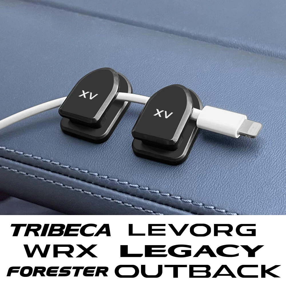 4PCS Self Adhesive Mini Hook For Subaru Forester XV Outback Legacy WRX Tribeca Levorg BRZ Crosstrek Exiga Ascent Car Accessories