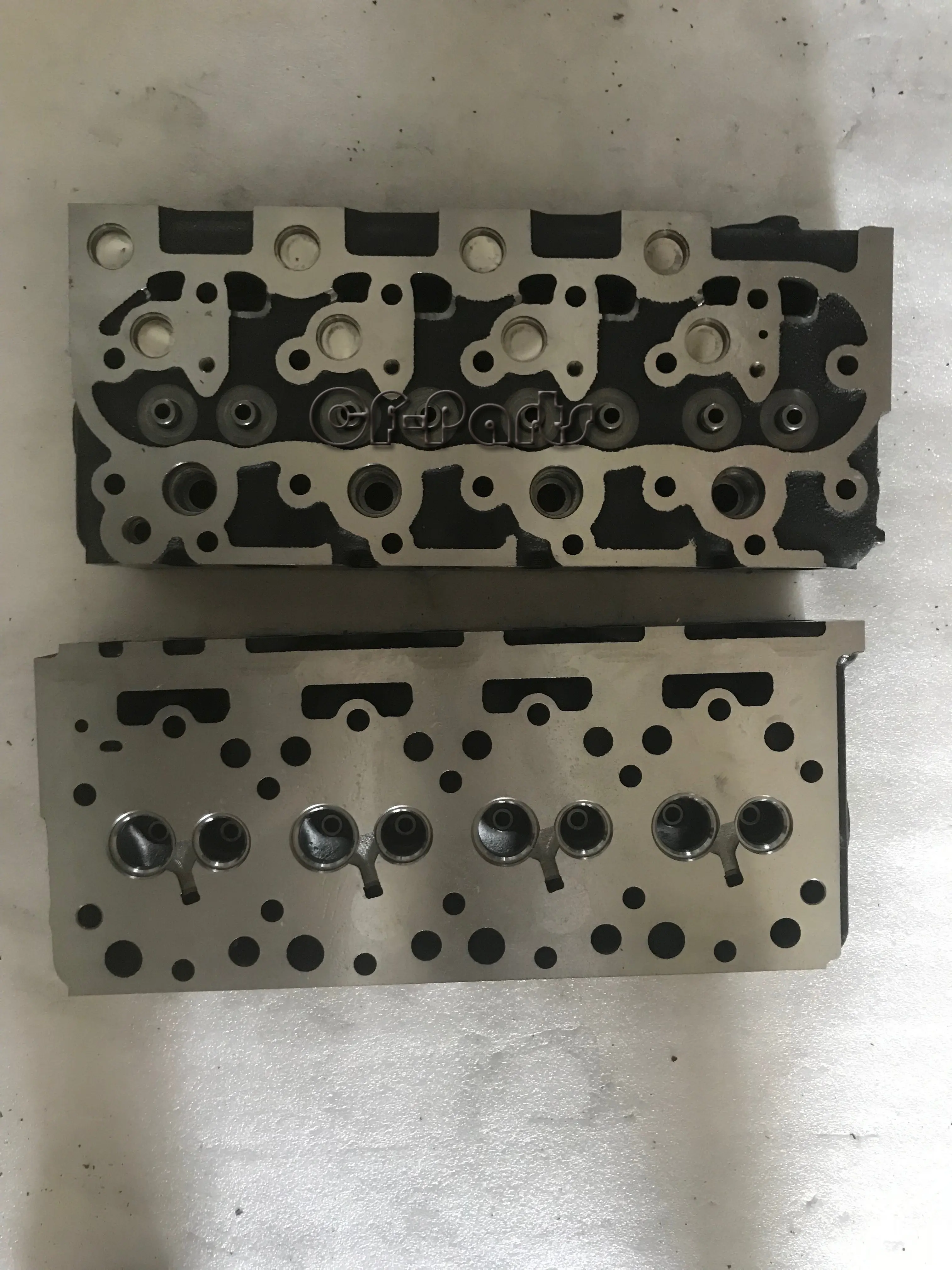 

Free Shipping Complete Cylinder Head Fit For Kubota V1702 Engine With Full Set Valves