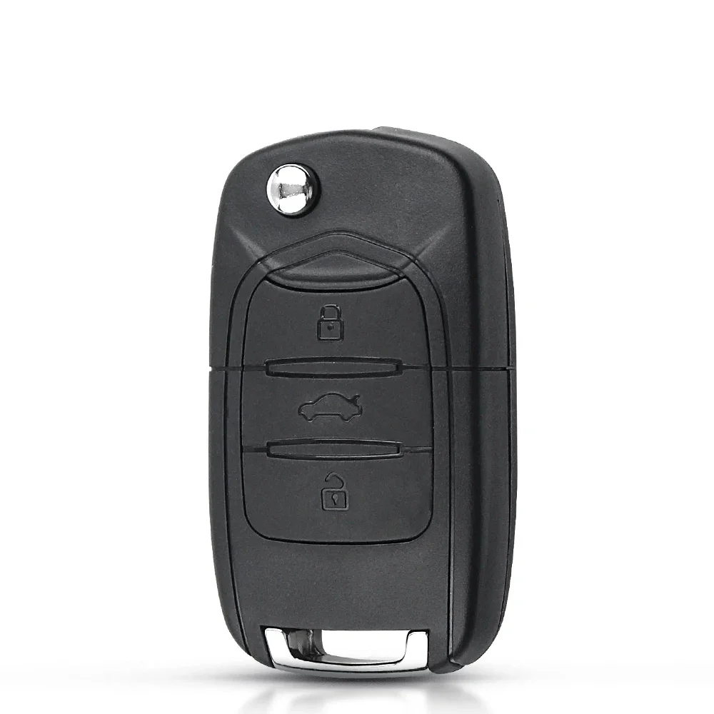 KEYYOU 3 Buttons Replacment Folding Flip Key Case Shell For Wuling Hongguang Baojun 630 730 560 310