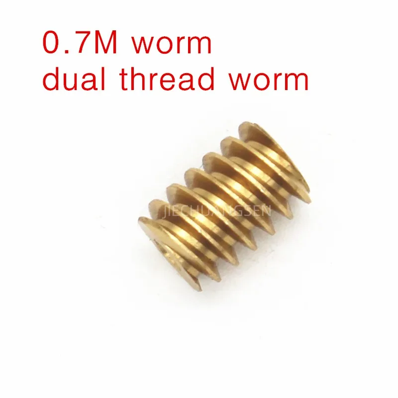 

0.7M Dual Thread Worm,For 5840/4058 Gear Motor Supporting Copper Worm