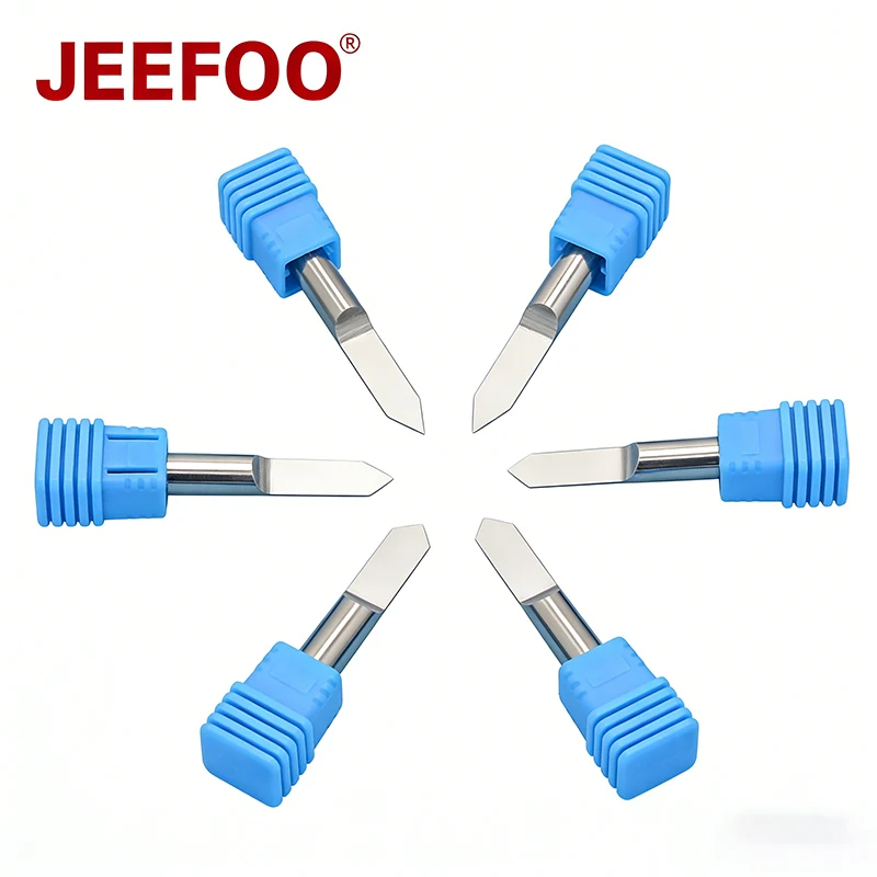 

Flat Bottom Carbide V Sharp PCB Engraving Bits 3.175mm CNC Router Bits for Cuting PVC