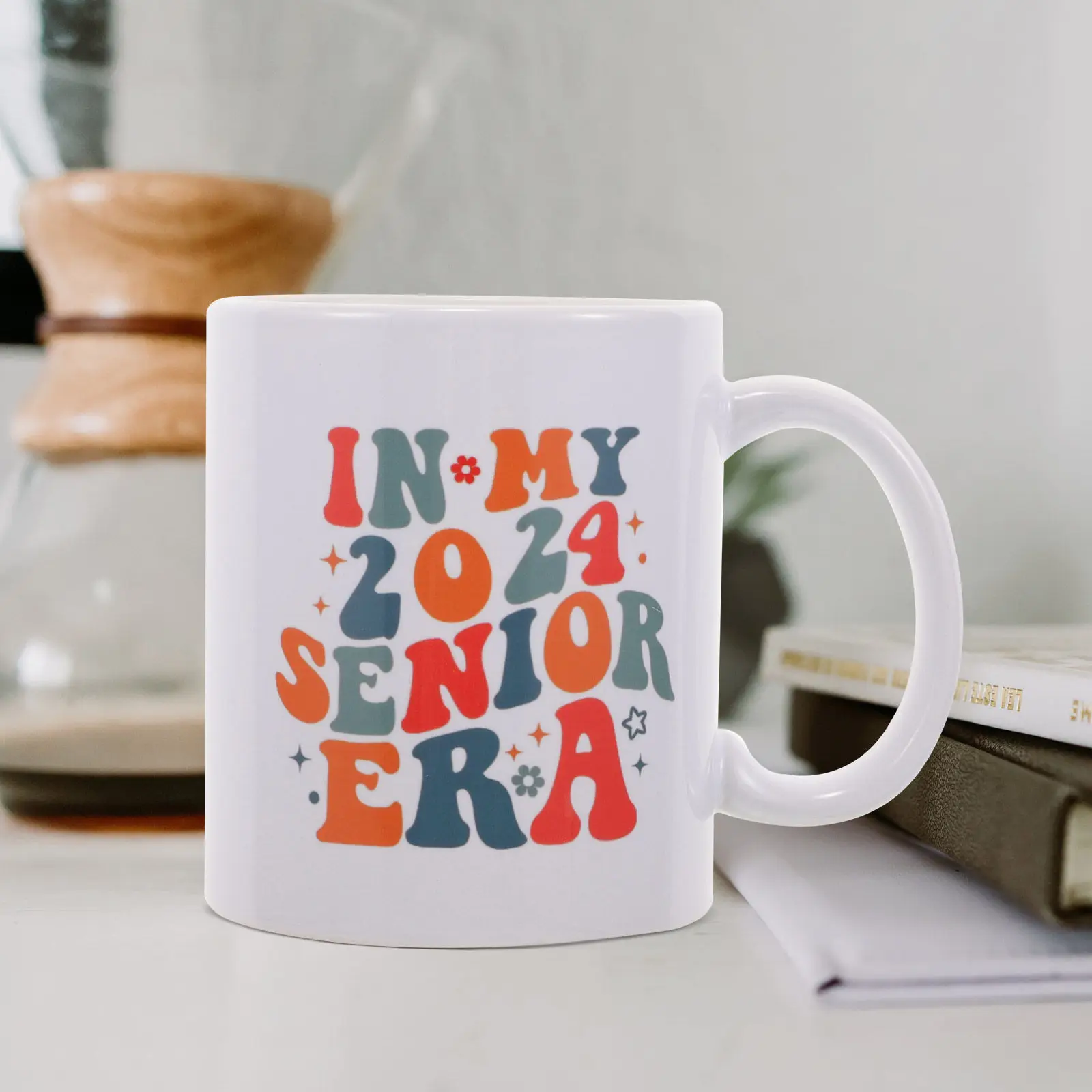 Graduation Ceramic Mug Class of 2024 Coffee Tea Cup for College University Graduate Gift Home Office