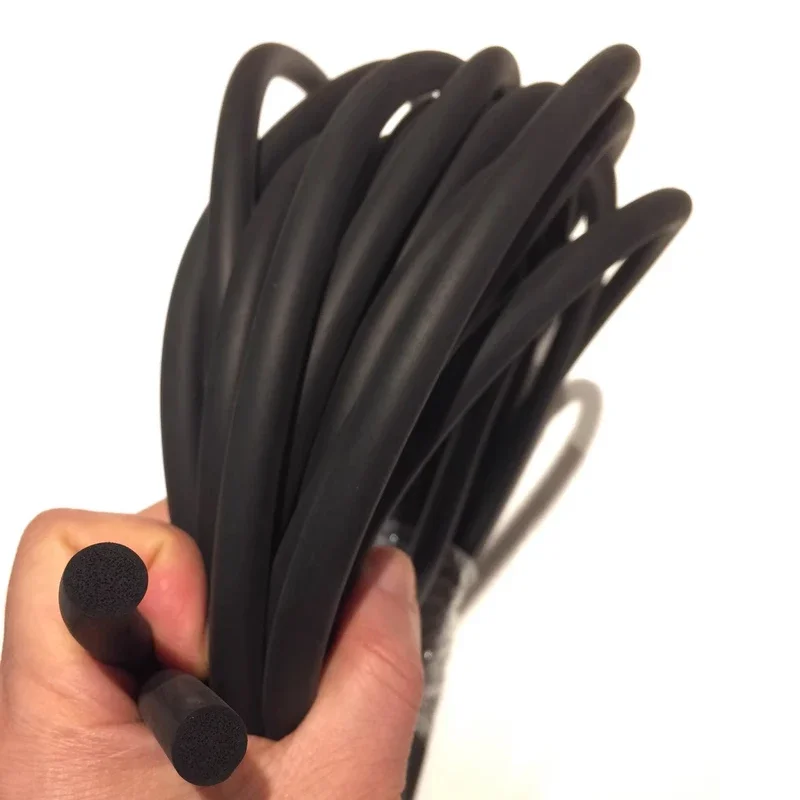 2/5 m EPDM-Dichtungsstreifen aus geschäumtem Gummi, 2/3/4/5/6/7/8/9/10/12/14/16/18/20 mm, schalldämmend, staubdicht, O-förmige runde Dichtungsstreifen – Detail 5