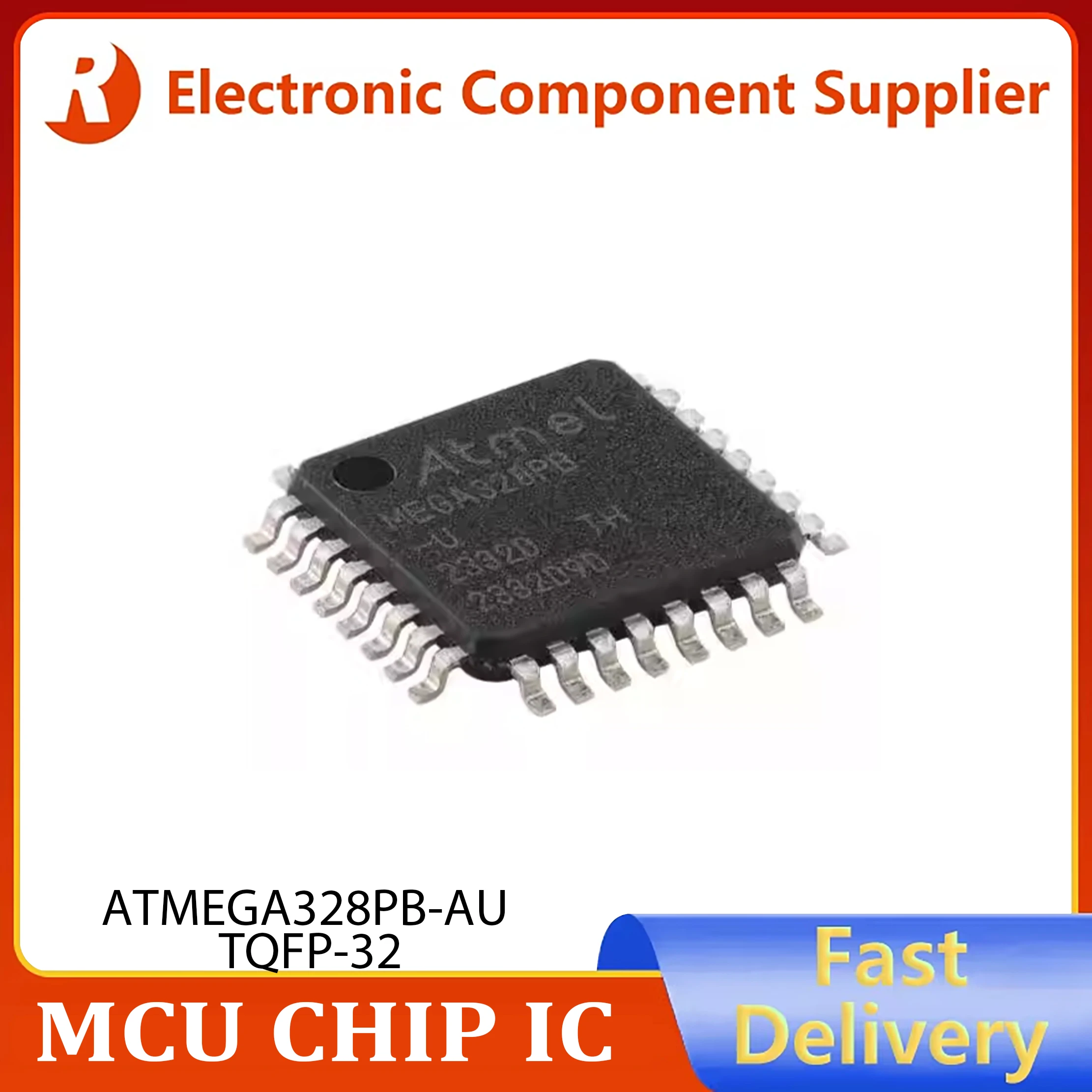 2 قطعة فقط الأصلي ATMEGA328PB-AU ATMEGA328PB MEGA328PB-U ATMEGA328PBAU TQFP32 متحكم IC #1