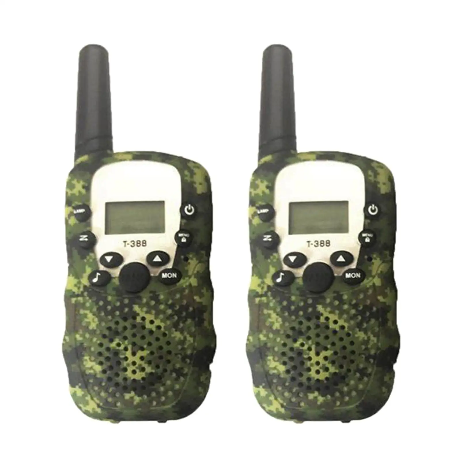 prasku 2pcs Toys Walkie Talkies for Kids 22 Channels with Flashlight 3 Miles