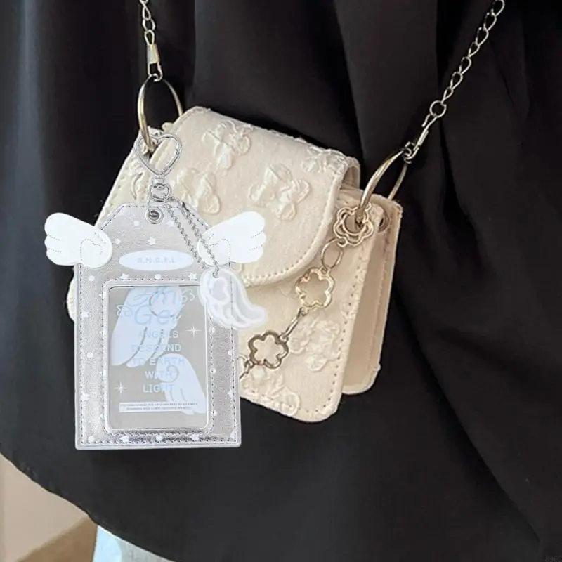 

Модный брелок для кампуса, маленькие сумки для хранения фотографий, держатели для карт, компактные защитные аксессуары для карт,