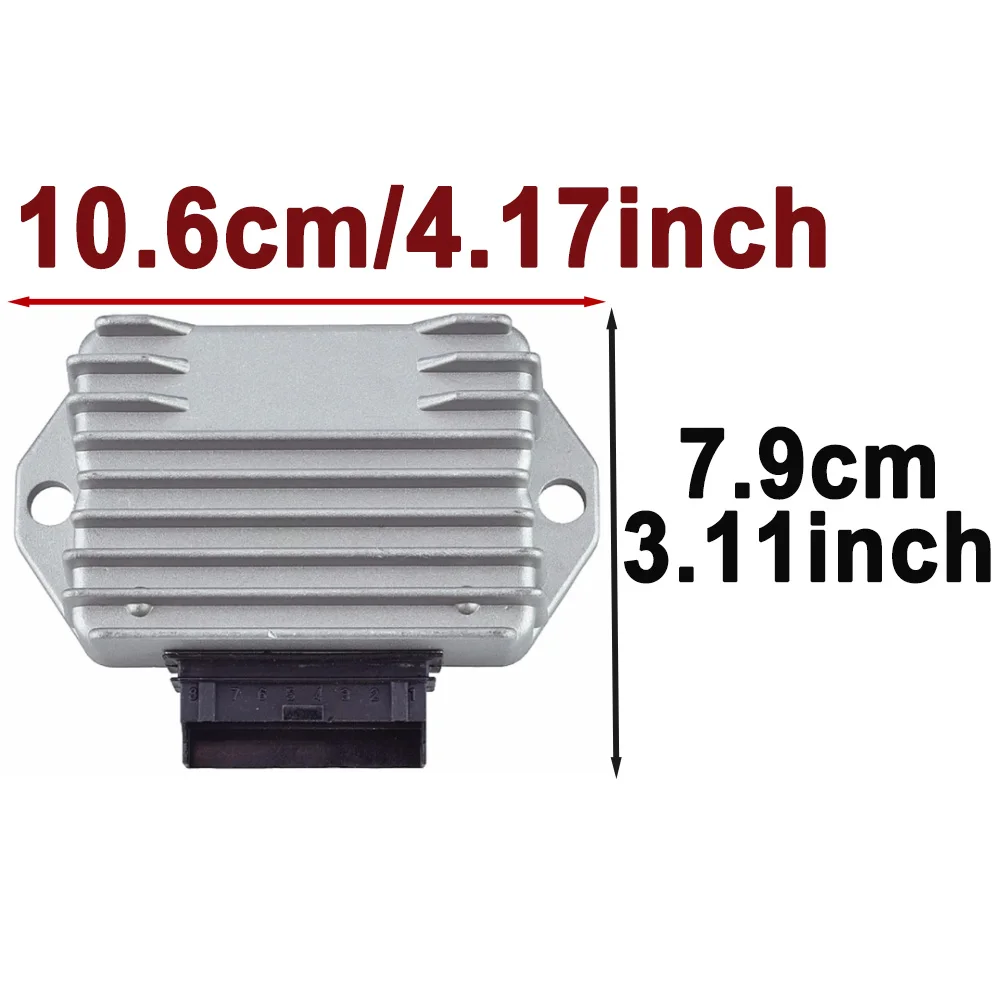 58096R AP8124648 00G01002841 639258 A8112331 Voltage Rectifier Regulator for Piaggio NRG mc3 50 2001-2015 Auto Parts view 4