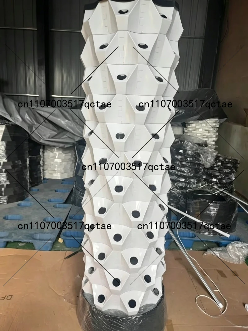 Hydroponic Tower System Multi Layer Water Circulation Planting Tank Vertical Garden Grow Tower