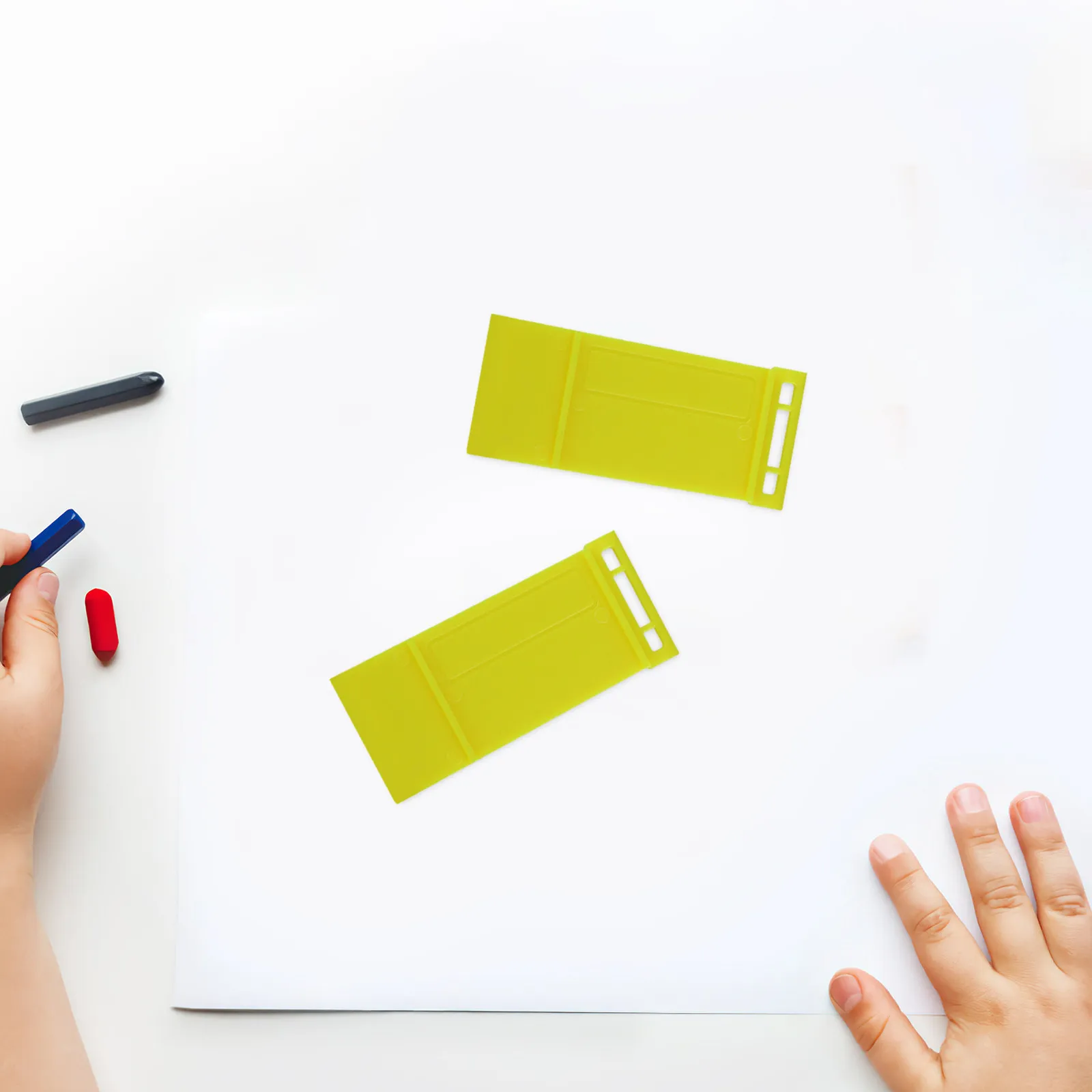 

Набор из 5 портативных пластиковых разделителей деталей для сборки и разборки, прочный инструмент для хобби-моделистов