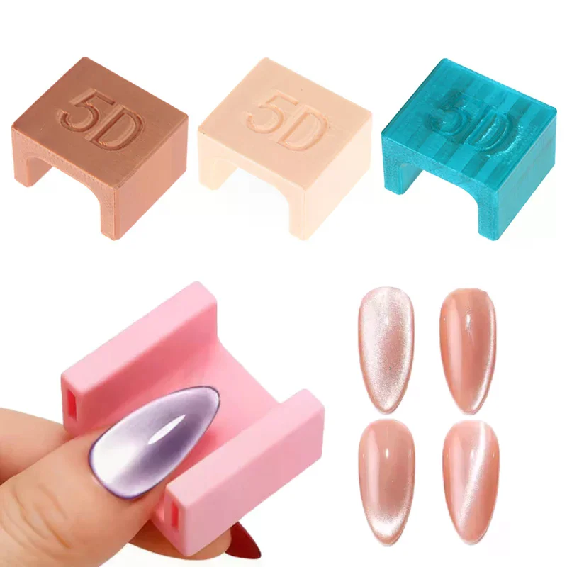 

Cat Eye Magnet U-Shaped Nail Art Cat Eye Magnet Stick For Cat Eye Gel Effect Special Velvet 5D Manicure Salon DIY Magnetic Tool