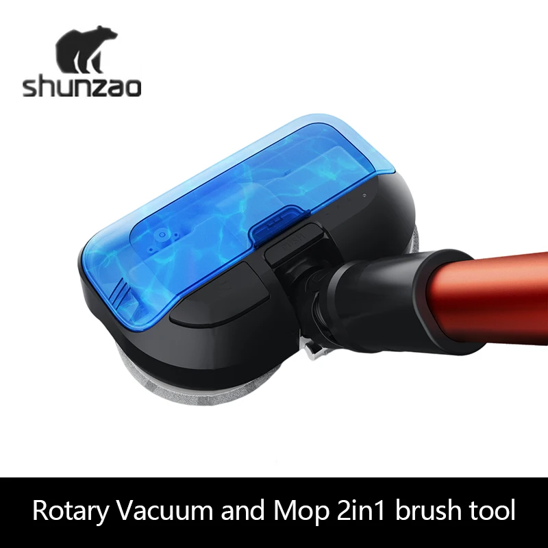 Original Shunzao Z11 Max/Z15 Pro Vacuum Cleaner Accessories,Mop Pad,Rotary Vacuum and Mop 2in1 brush tool.