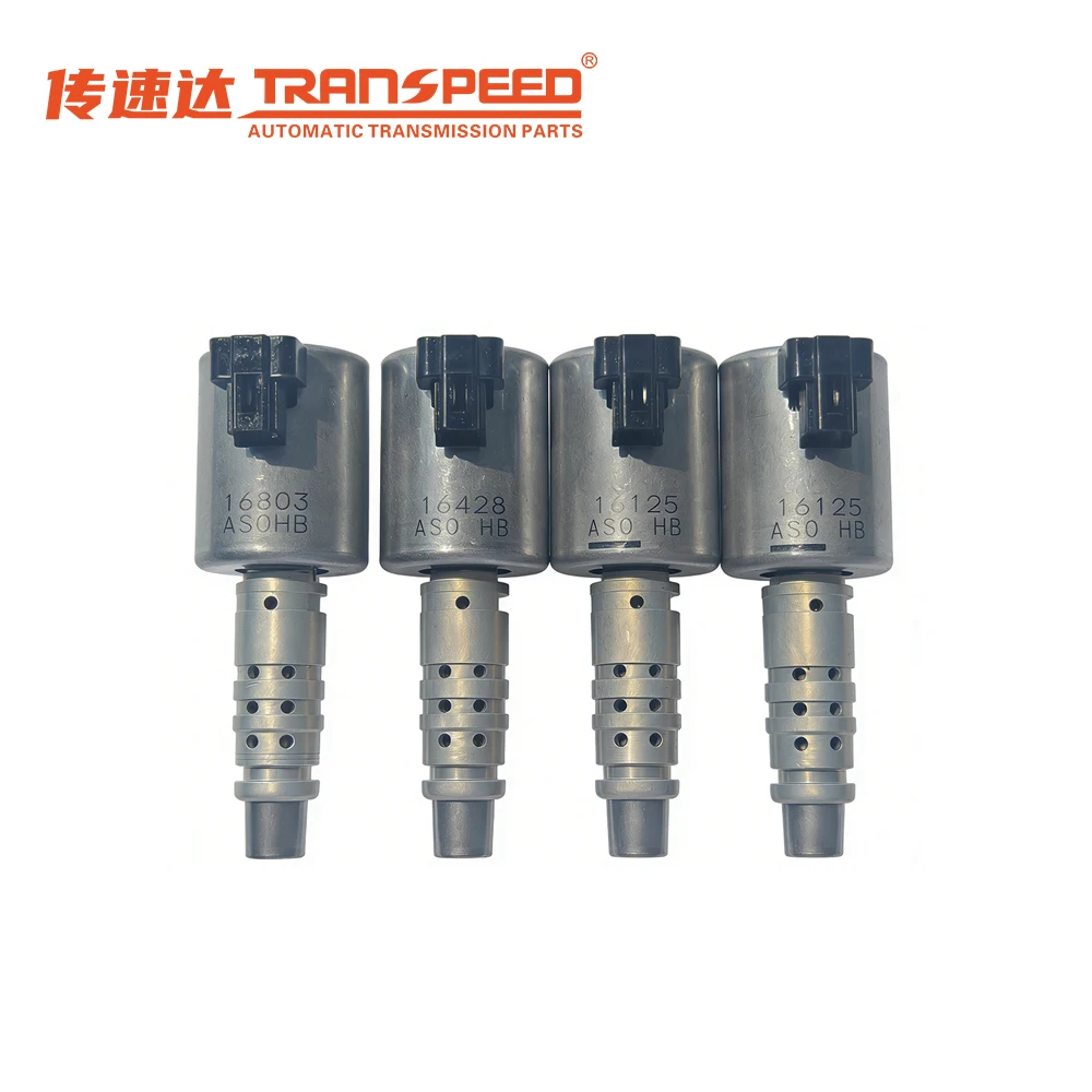 Kit de Solenoides para Corpo de Válvulas da Transmissão TRANSPEED JF017 CVT 8 JF017E 4 Peças para Nissan Altima Murano Pathfinder 2012-2016