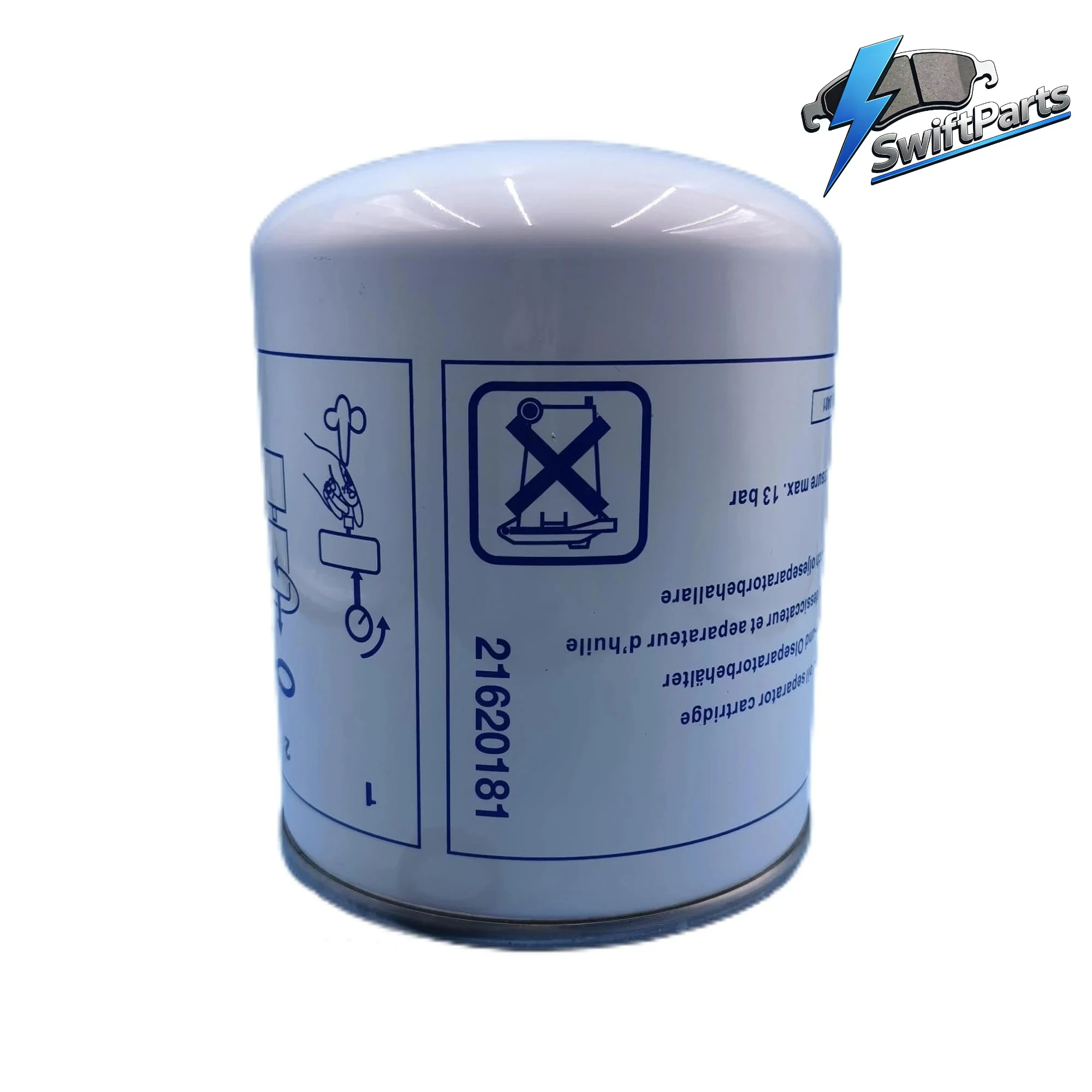 Filtro de Secador de Aire 21620181 para Volvo D13 Detroit Diesel DD5 DD13 DD15 DD16 Caterpillar C9 C15 C16 Ford FHT6 Cummins ISX ISL8.9