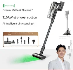 [New Product Launch] Chasing Green Light Dust X5 Wireless Vacuum Cleaner Household Large Suction Handheld Small Mite Removal