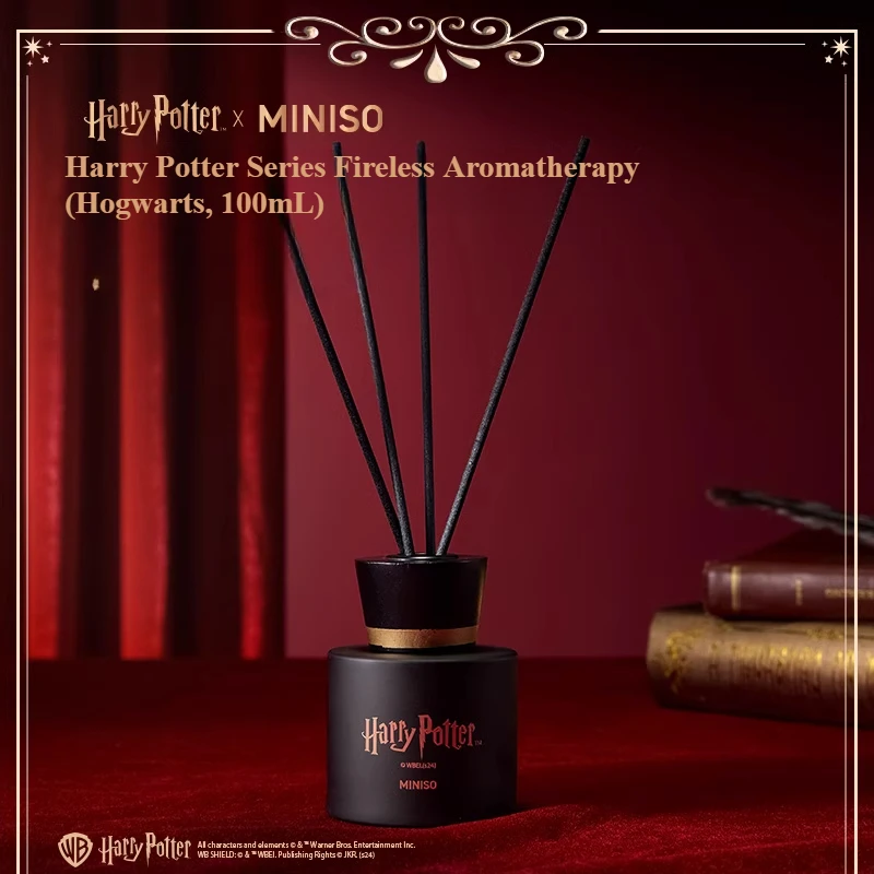 Genuine MINISO Harry Potter Series 100ml Hogwarts Aromatherapy Home Indoor Long-lasting Fragrance Gift Box