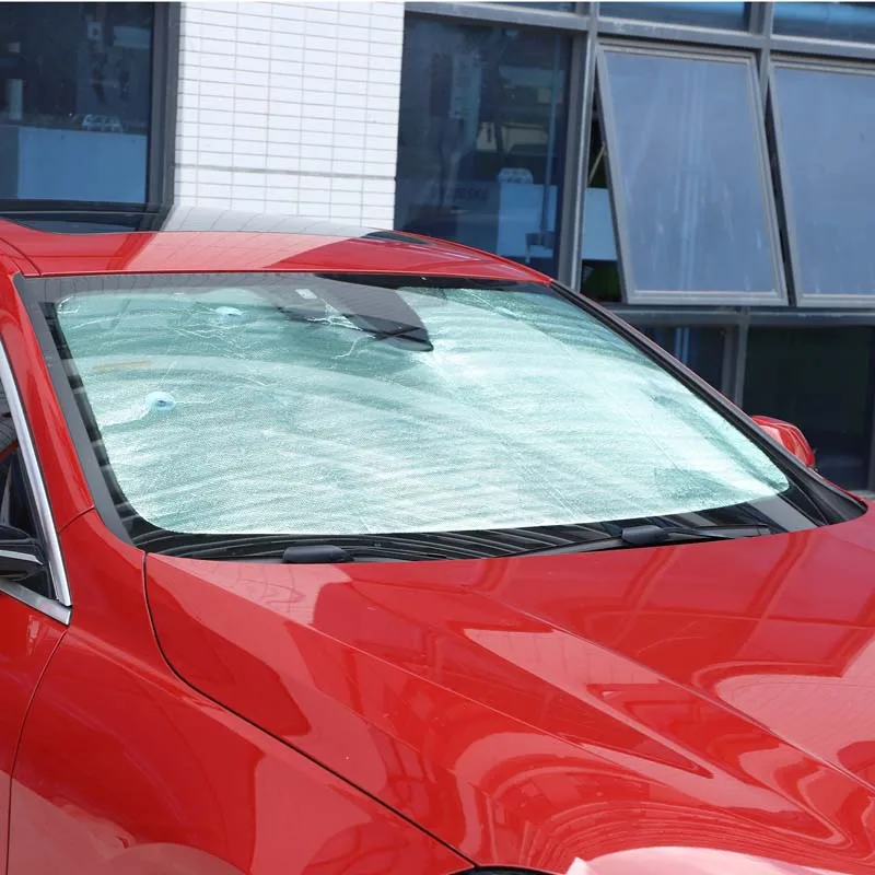 لسيارات BMW 2 Series F44 20-23 الألومنيوم احباط سيارة واقية من الشمس الزجاج الأمامي زجاج النافذة الكاملة حماية من الشمس المظلة اكسسوارات السيارات