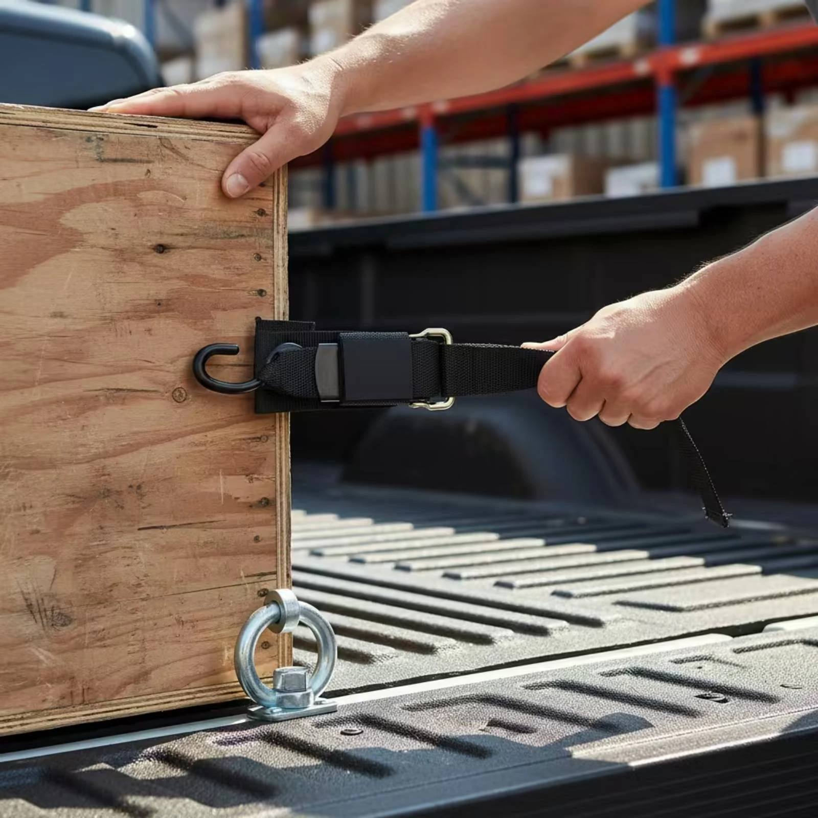 cargo-tie-down-strap-flat-strap-with-hooks-s-hook-ratchet-hardware-long-lasting-for-vehicles-boats