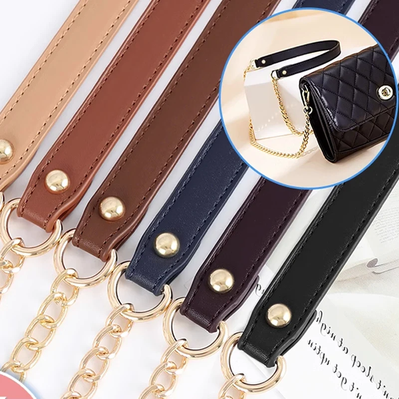 120cm Bag Chain Metal Chain Bag Strap For Crossbody Bag Handbag Multifunction Splicing Multi-colored Durable Bag Accessories