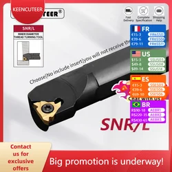 · SNR/L0010K11 SNR/L0016Q16 SNR0020R22 SNR0025S22 filettatura interna utensile per tornitura SER SEL tornio barra di taglio portautensili CNC