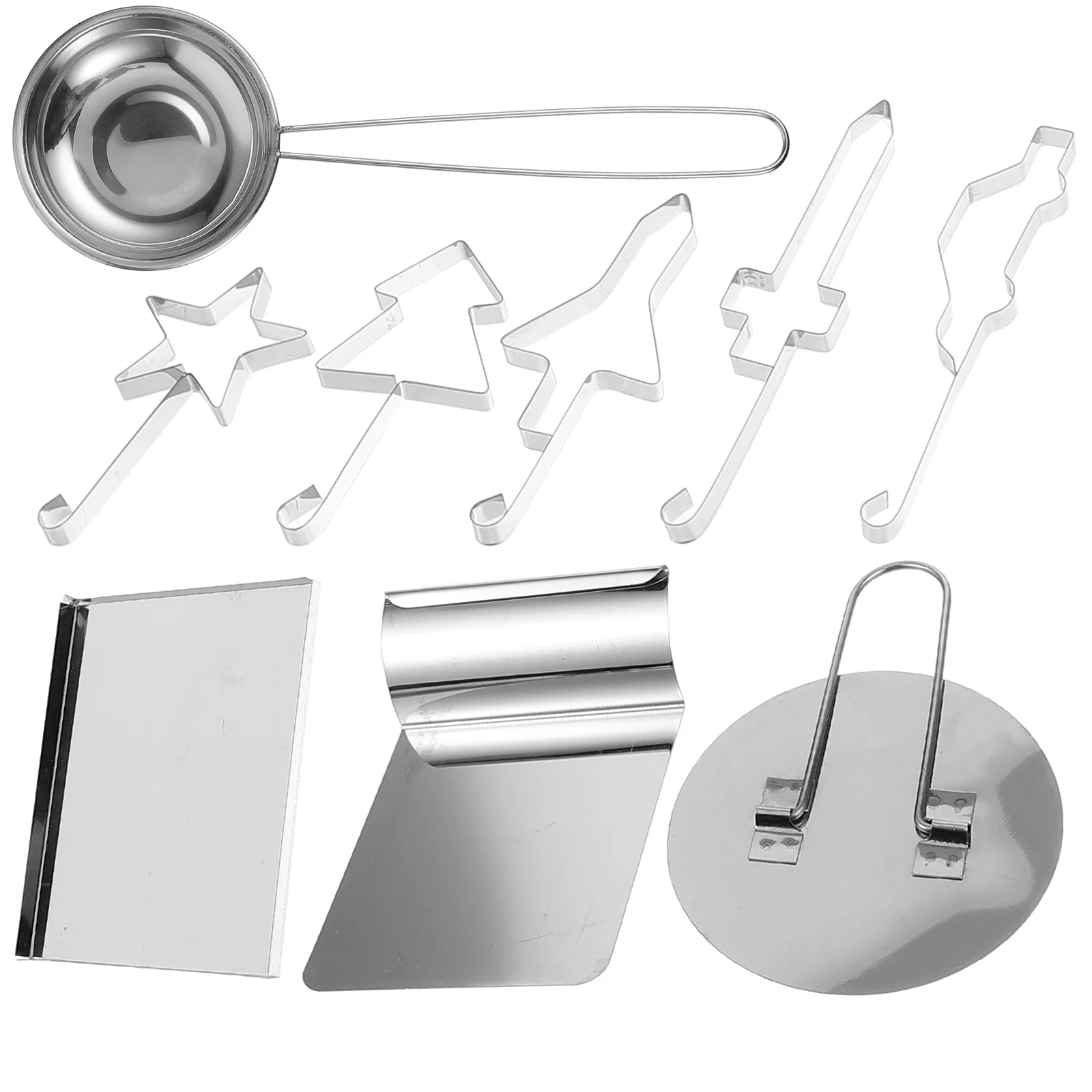 

1 set 1 Set Stainless Steel Cookie Cutters 3D Animal Shapes Baking Molds Diy Candy Tools Fondant Cutters Adults Party Game