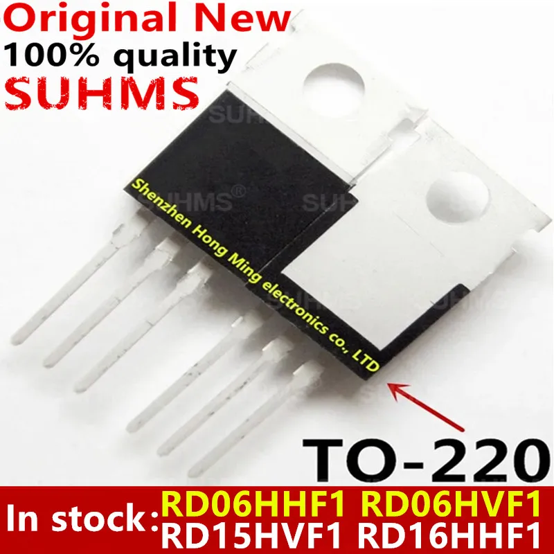 (1 peça) 100% novo chipset RD06HHF1 RD06HVF1 RD15HVF1 RD16HHF1 TO-220