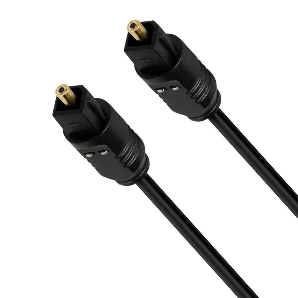 Universal TOS Link Fiber Optical Digital Audio Cable S/PDIF High Quality 1.5ft 3ft 6ft 12ft 25ft 50ft Choosen Digital Line