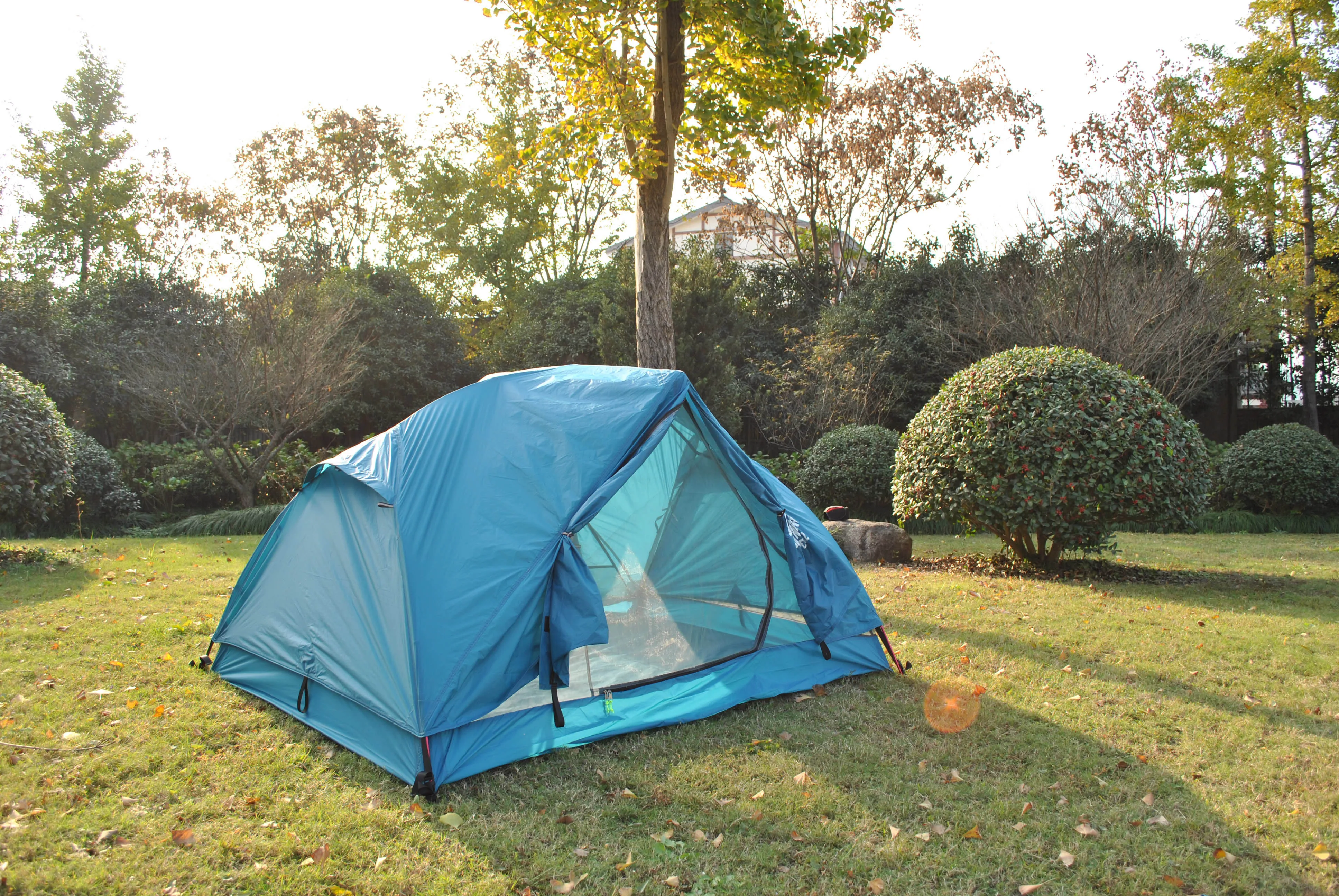 

Blue tent,Ultralight 2 Person 20D Silicone Nylon camping tent,CZX-449B Blue MSR Hubaba NX 2 Person tent with footprint