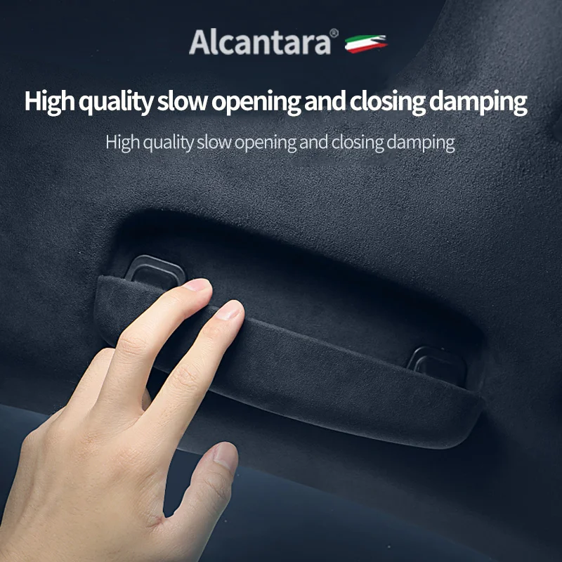 car eyewear case box sunglasses holder alcantara suede suitable For zeekr 009 001 zeekr X Glasses storage box car Accessories