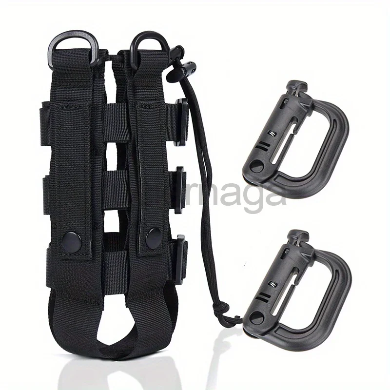 

LUC 1.5L Outdoor Camping Water Bottle Bag With 2 D buckle For Hiking Hunting Tactical Camouflage Adjustable Water Bottle Holster